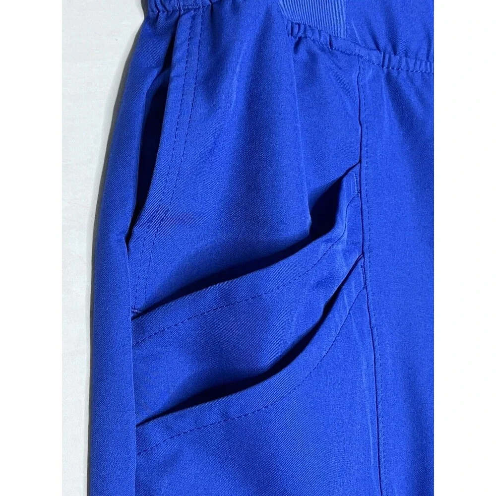 NWT ClimateRight by CuddlDuds Womens Plus Scrub Jogger Sz Small Metro Blue - Picture 6 of 16